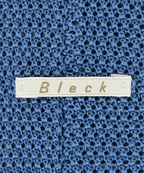 green label relaxing / グリーンレーベル リラクシング ネクタイ | ＜Bleck＞6.5cm ニット ソリッド ネクタイ | 詳細12