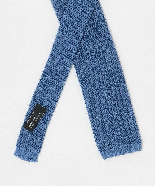 green label relaxing / グリーンレーベル リラクシング ネクタイ | ＜Bleck＞6.5cm ニット ソリッド ネクタイ | 詳細10