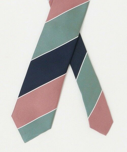 green label relaxing / グリーンレーベル リラクシング ネクタイ | ＜ALTEA＞8.0cm ストライプ3 ネクタイ | 詳細1