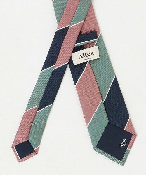green label relaxing / グリーンレーベル リラクシング ネクタイ | ＜ALTEA＞8.0cm ストライプ3 ネクタイ | 詳細2