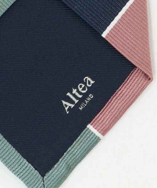 green label relaxing / グリーンレーベル リラクシング ネクタイ | ＜ALTEA＞8.0cm ストライプ3 ネクタイ | 詳細5