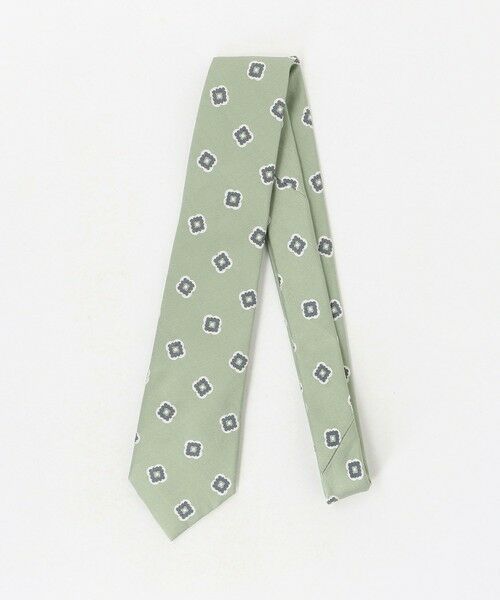 green label relaxing / グリーンレーベル リラクシング ネクタイ | ＜ALTEA＞8.0cm コモン7 ネクタイ（LIME）