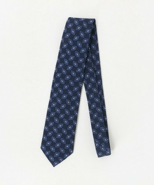 green label relaxing / グリーンレーベル リラクシング ネクタイ | ＜Alessandro Masi＞8.0cm コモン1 ネクタイ（NAVY）