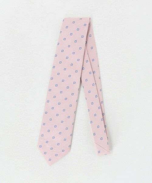 green label relaxing / グリーンレーベル リラクシング ネクタイ | ＜Alessandro Masi＞8.0cm コモン4 ネクタイ（PINK）