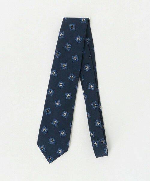 green label relaxing / グリーンレーベル リラクシング ネクタイ | ＜Alessandro Masi＞8.0cm コモン6 ネクタイ（NAVY）