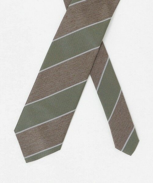 green label relaxing / グリーンレーベル リラクシング ネクタイ | ＜Alessandro Masi＞8.0cm ストライプ1 ネクタイ | 詳細1
