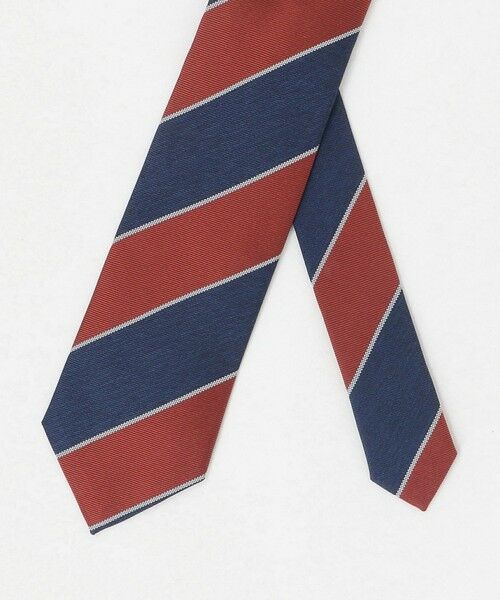 green label relaxing / グリーンレーベル リラクシング ネクタイ | ＜Alessandro Masi＞8.0cm ストライプ1 ネクタイ | 詳細5