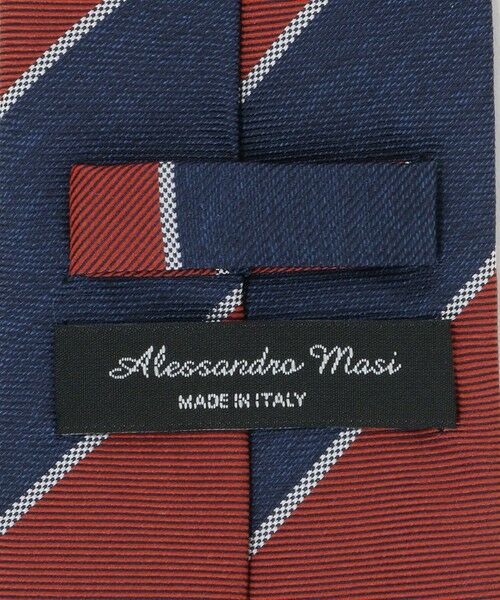 green label relaxing / グリーンレーベル リラクシング ネクタイ | ＜Alessandro Masi＞8.0cm ストライプ1 ネクタイ | 詳細8