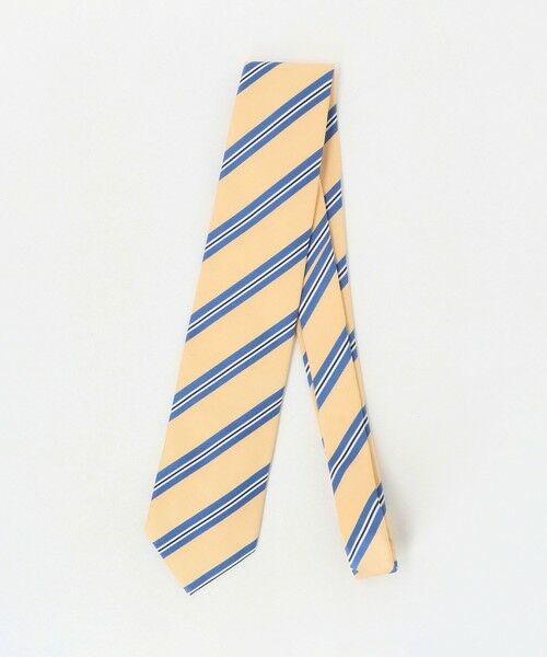 green label relaxing / グリーンレーベル リラクシング ネクタイ | ＜Alessandro Masi＞8.0cm ストライプ2 ネクタイ（BEIGE）