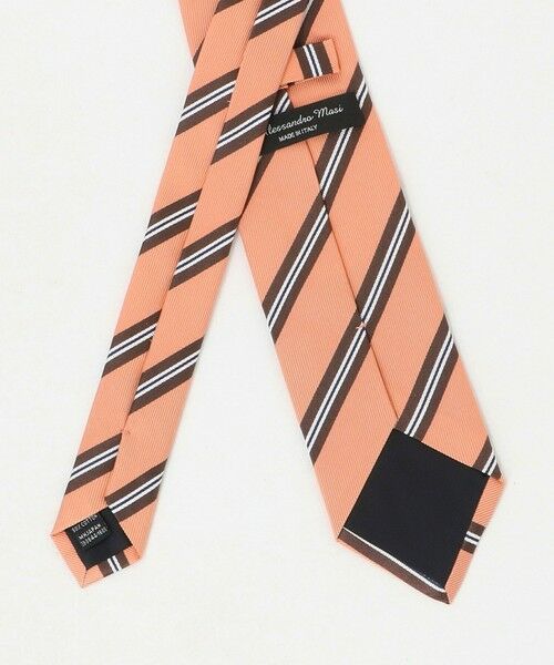 green label relaxing / グリーンレーベル リラクシング ネクタイ | ＜Alessandro Masi＞8.0cm ストライプ2 ネクタイ | 詳細4