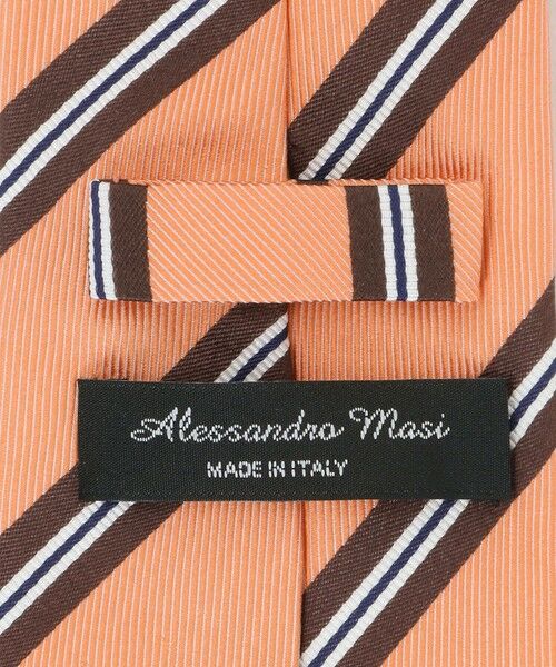 green label relaxing / グリーンレーベル リラクシング ネクタイ | ＜Alessandro Masi＞8.0cm ストライプ2 ネクタイ | 詳細6