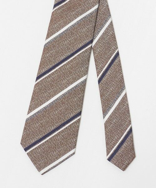 green label relaxing / グリーンレーベル リラクシング ネクタイ | ＜Seaward & Stearn＞8.0cm ストライプ2 ネクタイ | 詳細1