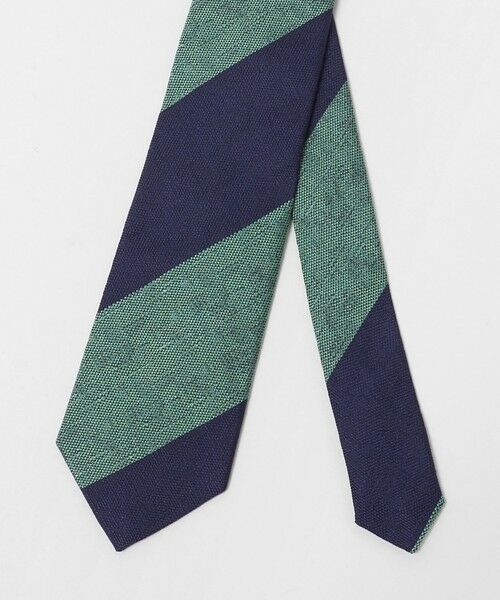 green label relaxing / グリーンレーベル リラクシング ネクタイ | ＜Seaward & Stearn＞8.0cm ストライプ3 ネクタイ | 詳細1