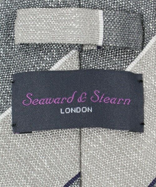 green label relaxing / グリーンレーベル リラクシング ネクタイ | ＜Seaward & Stearn＞8.0cm ストライプ4 ネクタイ | 詳細4