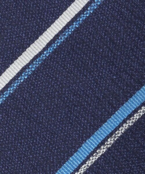 green label relaxing / グリーンレーベル リラクシング ネクタイ | ＜Seaward & Stearn＞8.0cm ストライプ5 ネクタイ | 詳細3