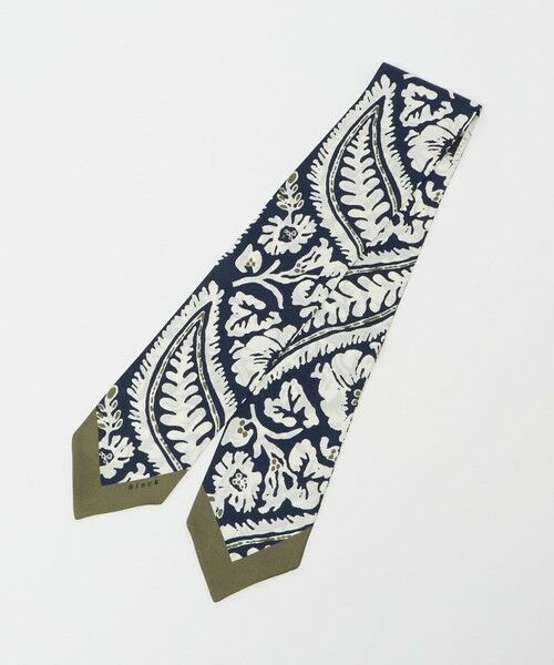 green label relaxing / グリーンレーベル リラクシング バンダナ・スカーフ | ＜Bleck＞リーブス スカーフ（NAVY）