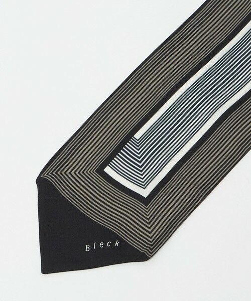 green label relaxing / グリーンレーベル リラクシング バンダナ・スカーフ | ＜Bleck＞ライン スカーフ | 詳細1