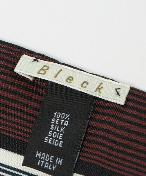 green label relaxing / グリーンレーベル リラクシング バンダナ・スカーフ | ＜Bleck＞ライン スカーフ | 詳細4