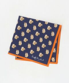 green label relaxing / グリーンレーベル リラクシング ハンカチ | ＜Dieffe Kinloch＞コットン プリント ハンカチ