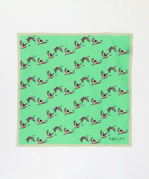 green label relaxing / グリーンレーベル リラクシング ハンカチ | ＜Dieffe Kinloch＞コットン プリント ハンカチ | 詳細4