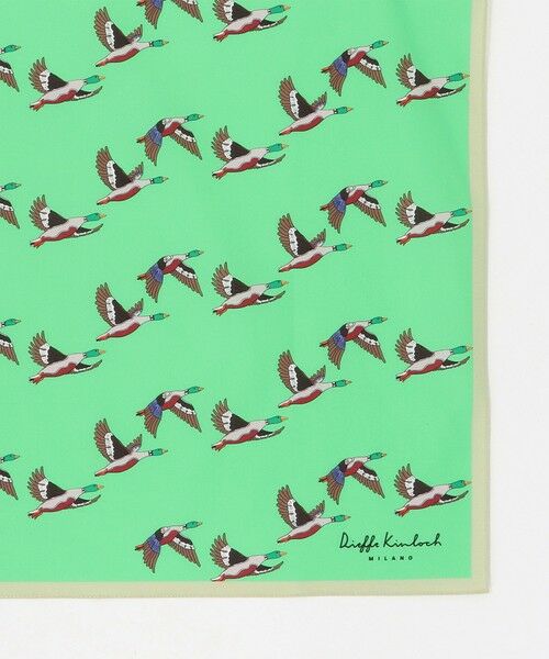 green label relaxing / グリーンレーベル リラクシング ハンカチ | ＜Dieffe Kinloch＞コットン プリント ハンカチ | 詳細5