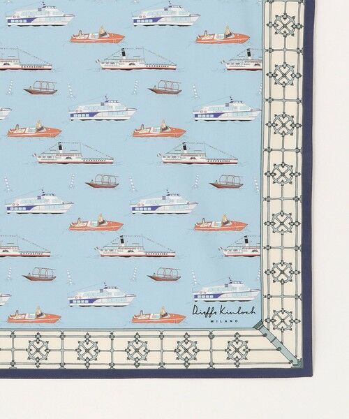 green label relaxing / グリーンレーベル リラクシング ハンカチ | ＜Dieffe Kinloch＞コットン プリント ハンカチ | 詳細8