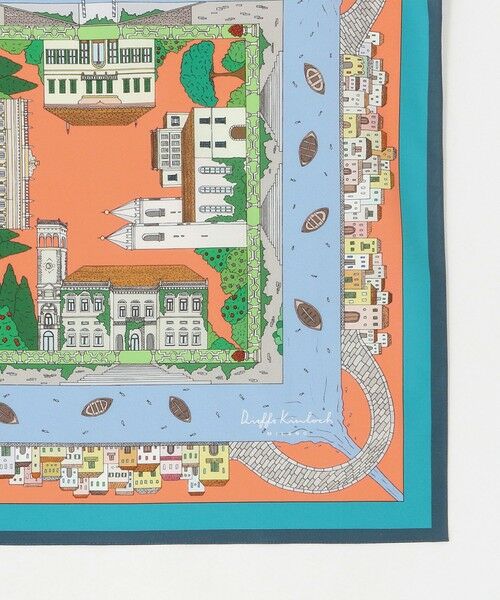 green label relaxing / グリーンレーベル リラクシング ハンカチ | ＜Dieffe Kinloch＞コットン プリント ハンカチ | 詳細17