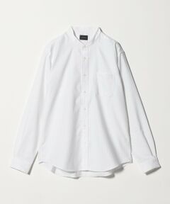 green label relaxing / グリーンレーベル リラクシング シャツ・ブラウス | W/R オックスフォード バンドカラー 長袖 シャツ