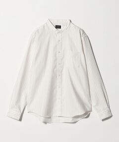 W/R オックスフォード バンドカラー 長袖 シャツ