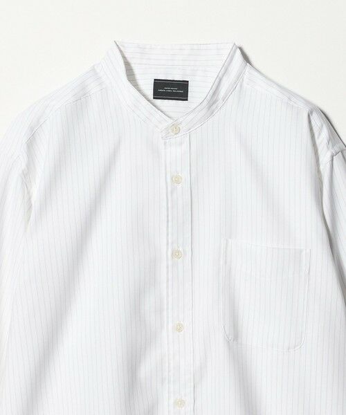 green label relaxing / グリーンレーベル リラクシング シャツ・ブラウス | W/R オックスフォード バンドカラー 長袖 シャツ | 詳細4