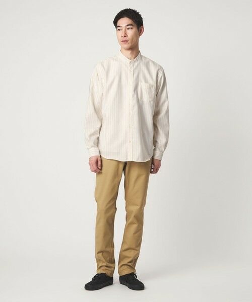 green label relaxing / グリーンレーベル リラクシング シャツ・ブラウス | W/R オックスフォード バンドカラー 長袖 シャツ | 詳細6