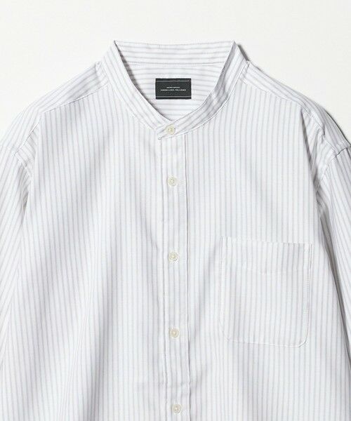 green label relaxing / グリーンレーベル リラクシング シャツ・ブラウス | W/R オックスフォード バンドカラー 長袖 シャツ | 詳細17