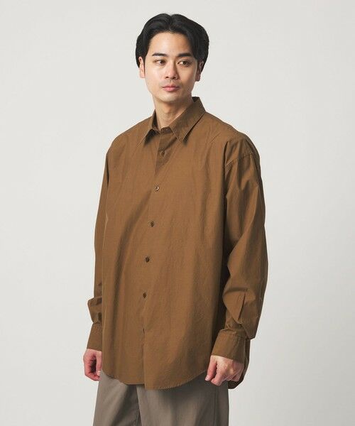 green label relaxing / グリーンレーベル リラクシング シャツ・ブラウス | 120/2 ブロード レギュラーカラー シャツ | 詳細13