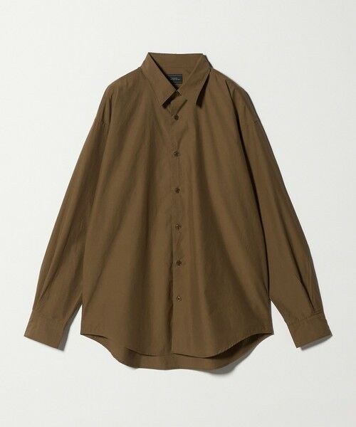 green label relaxing / グリーンレーベル リラクシング シャツ・ブラウス | 120/2 ブロード レギュラーカラー シャツ（MOCA）