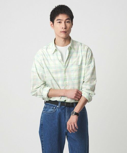 green label relaxing / グリーンレーベル リラクシング シャツ・ブラウス | トーマスメイソン ジャストルーズ シャツ | 詳細4