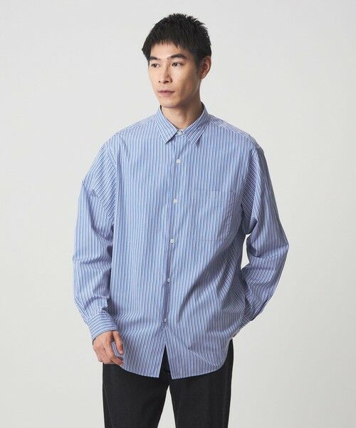 green label relaxing / グリーンレーベル リラクシング シャツ・ブラウス | トーマスメイソン ジャストルーズ シャツ（TURQUOISE）