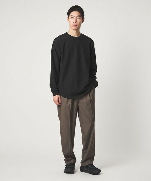 green label relaxing / グリーンレーベル リラクシング カットソー | ドライワッフル クルーネック Tシャツ -吸水速乾- | 詳細6