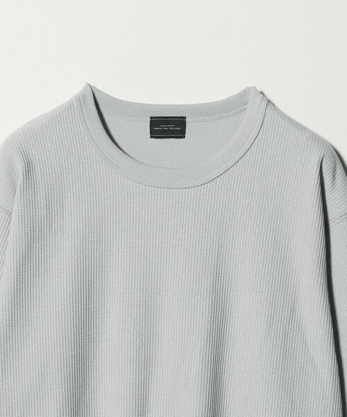 green label relaxing / グリーンレーベル リラクシング カットソー | ドライワッフル クルーネック Tシャツ -吸水速乾- | 詳細17