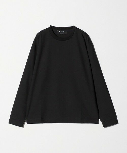 green label relaxing / グリーンレーベル リラクシング Tシャツ | KIVANC クルーネック Tシャツ（BLACK）