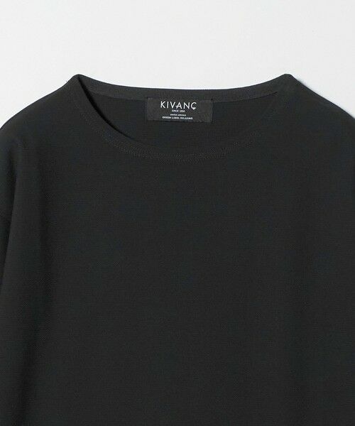 green label relaxing / グリーンレーベル リラクシング カットソー | KIVANC ノーカラー 長袖 Tシャツ | 詳細6