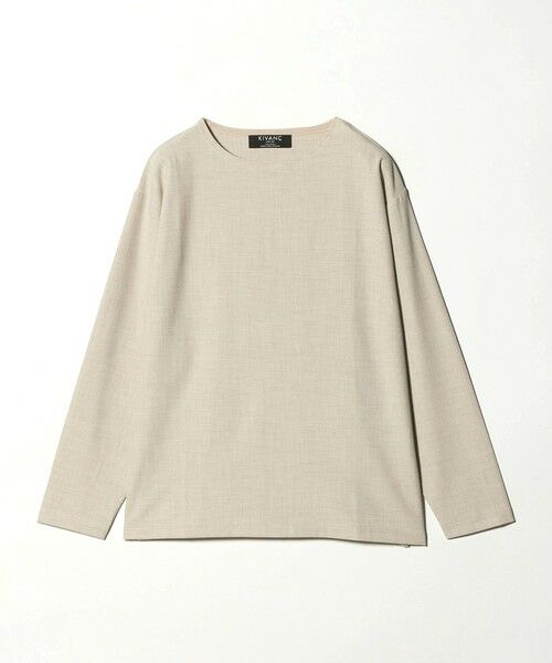 green label relaxing / グリーンレーベル リラクシング カットソー | KIVANC ノーカラー 長袖 Tシャツ | 詳細10