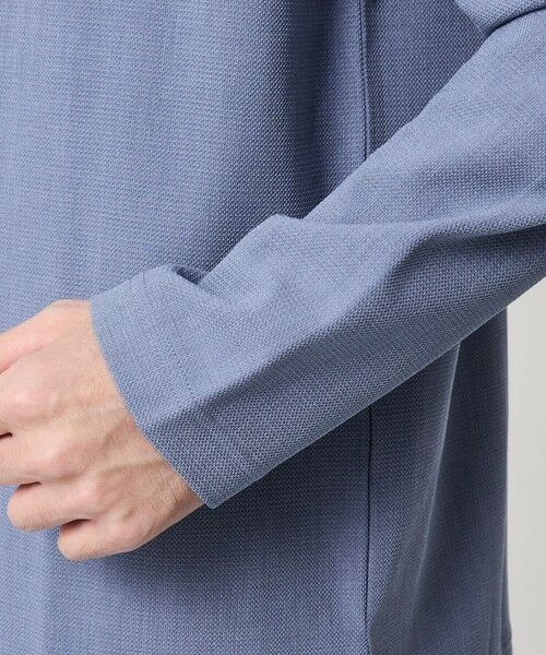 green label relaxing / グリーンレーベル リラクシング カットソー | KIVANC ノーカラー 長袖 Tシャツ | 詳細22