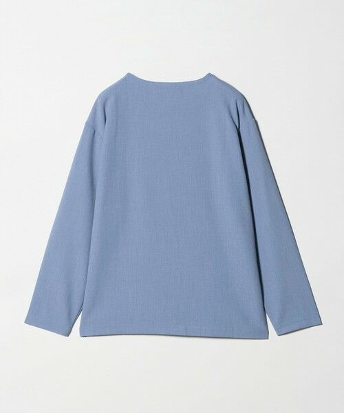 green label relaxing / グリーンレーベル リラクシング カットソー | KIVANC ノーカラー 長袖 Tシャツ | 詳細26