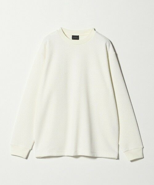 green label relaxing / グリーンレーベル リラクシング カットソー | クリア ラッセル クルーネック カットソー（WHITE）