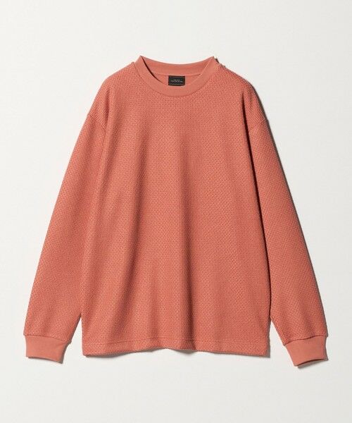 green label relaxing / グリーンレーベル リラクシング カットソー | クリア ラッセル クルーネック カットソー（ORANGE）