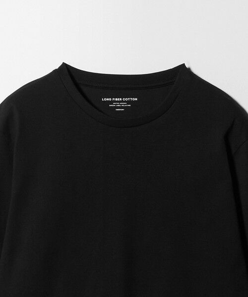 green label relaxing / グリーンレーベル リラクシング Tシャツ | LONG FIBER COTTON クリア クルーネック 長袖 Tシャツ | 詳細12