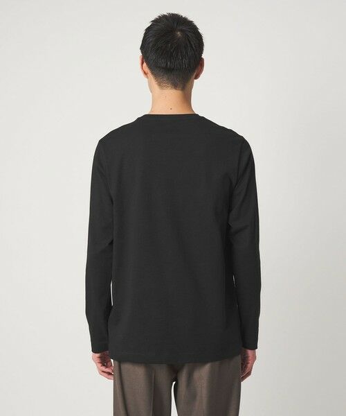 green label relaxing / グリーンレーベル リラクシング Tシャツ | LONG FIBER COTTON クリア クルーネック 長袖 Tシャツ | 詳細9