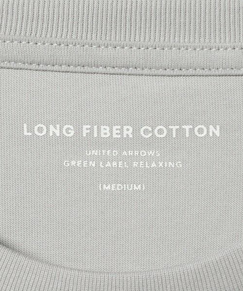 green label relaxing / グリーンレーベル リラクシング Tシャツ | LONG FIBER COTTON クリア クルーネック 長袖 Tシャツ | 詳細11