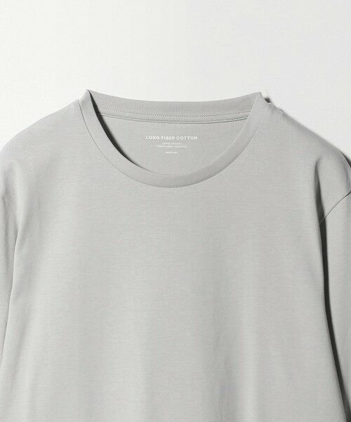 green label relaxing / グリーンレーベル リラクシング Tシャツ | LONG FIBER COTTON クリア クルーネック 長袖 Tシャツ | 詳細17