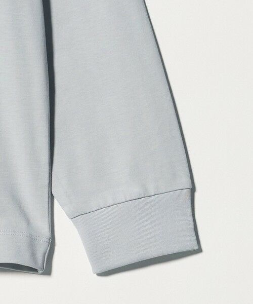 green label relaxing / グリーンレーベル リラクシング カットソー | LONG FIBER COTTON クリア モックネック 長袖 Tシャツ | 詳細18